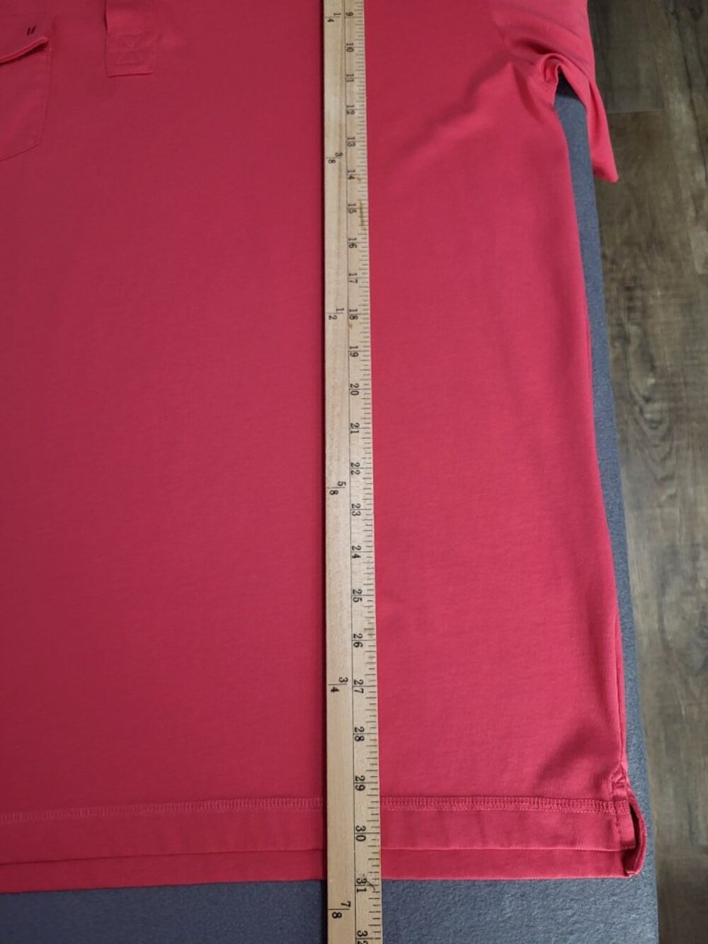 LINKSOUL Men's XL Red Golf Polo Shirt Athleisure Business Casual Pocket - Picture 5 of 7